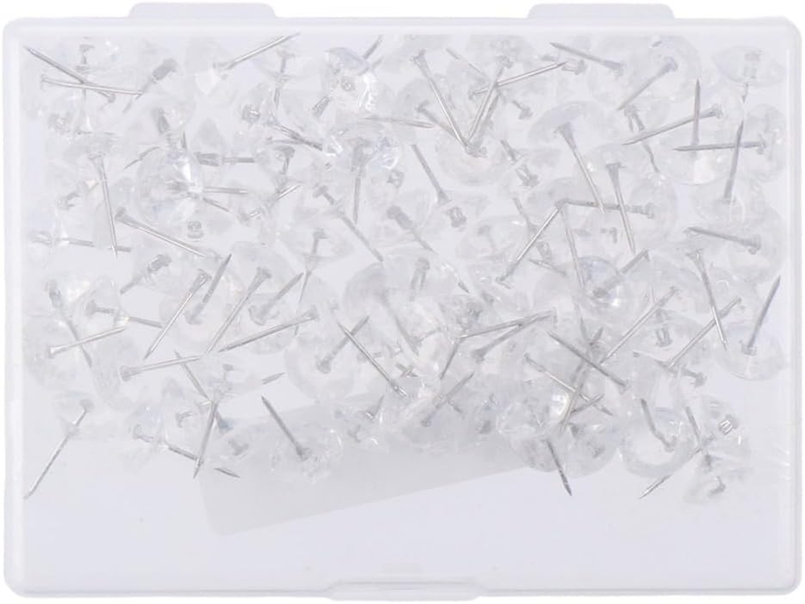 100 Tachinhas Transparentes Em Formato De Diamante, Plástico Para