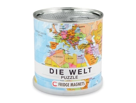 Puzzle Extragoods Cp.Mde.Im Magnético 100 Peças Mundo