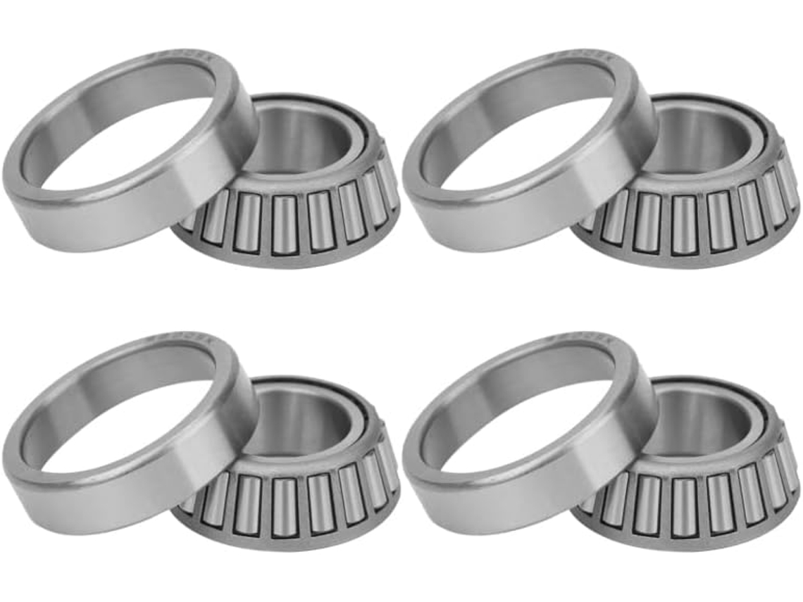 Conjunto De 4 Rolamentos Rolos Cônicos Para Engrenagens Mecânicas
