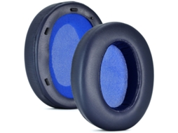 Almofada para Auscultadores SONY WH XB910N de orelhas de esponja macia azul XIAOMOYU