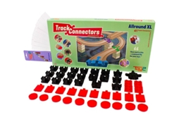 Conjunto De Construção De Trilhos De Trem Toy2 Allround Set Xl Com Extras Pacote De Expansão