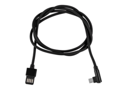 Cabo de Dados Type C e Micro USB trançado, carregamento rápido