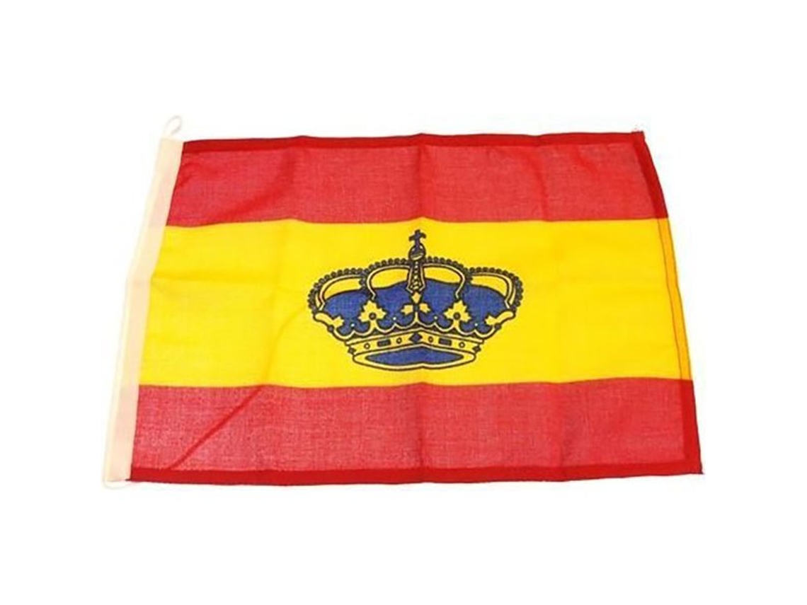 Bandeira Espanhola com Brasão Colorido 100 X 150 Cmgoldenship