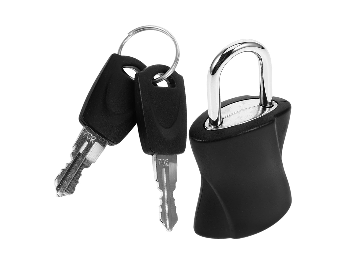 Cadeado Com Chave Para Bagagem - Com Chave; Para Proteção De Bagagem