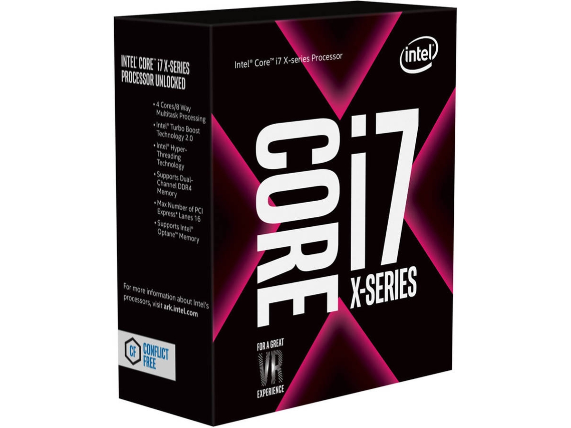 Processador INTEL-Core i7-7740X (Socket LGA2066 - Quad-Core - 4.3 GHz)