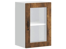 Kitchen Wall Cabinet, Kitchen Wall Cabinets Vidaxl Marrom Madeira Processada (n/a)