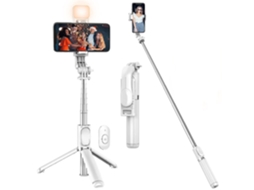 Tripé bastão de selfie 3 em 1 quente extensível removível Bluetooth sem fio