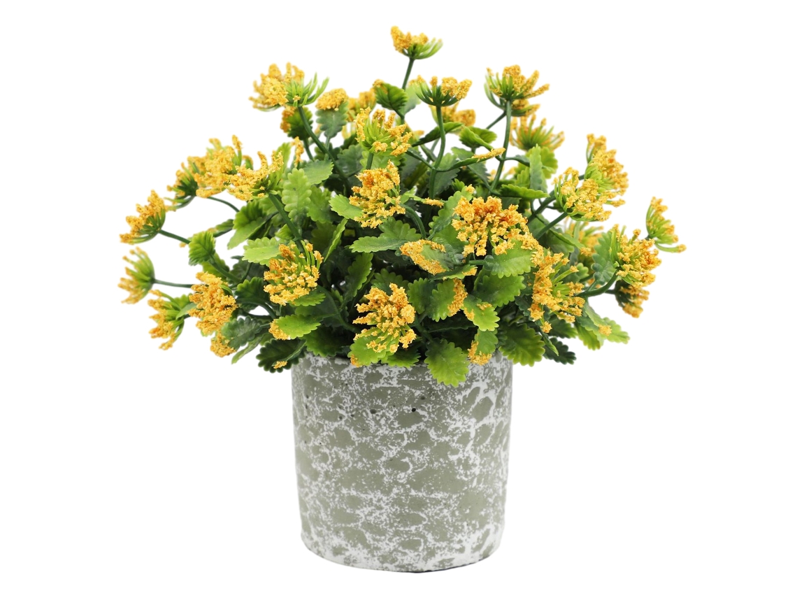 Plantas Artificiais de Alecrim em Vaso Arbustos Rústicos de Topiária para Decoração de Mesa na Sala de Estar NEVEANCE