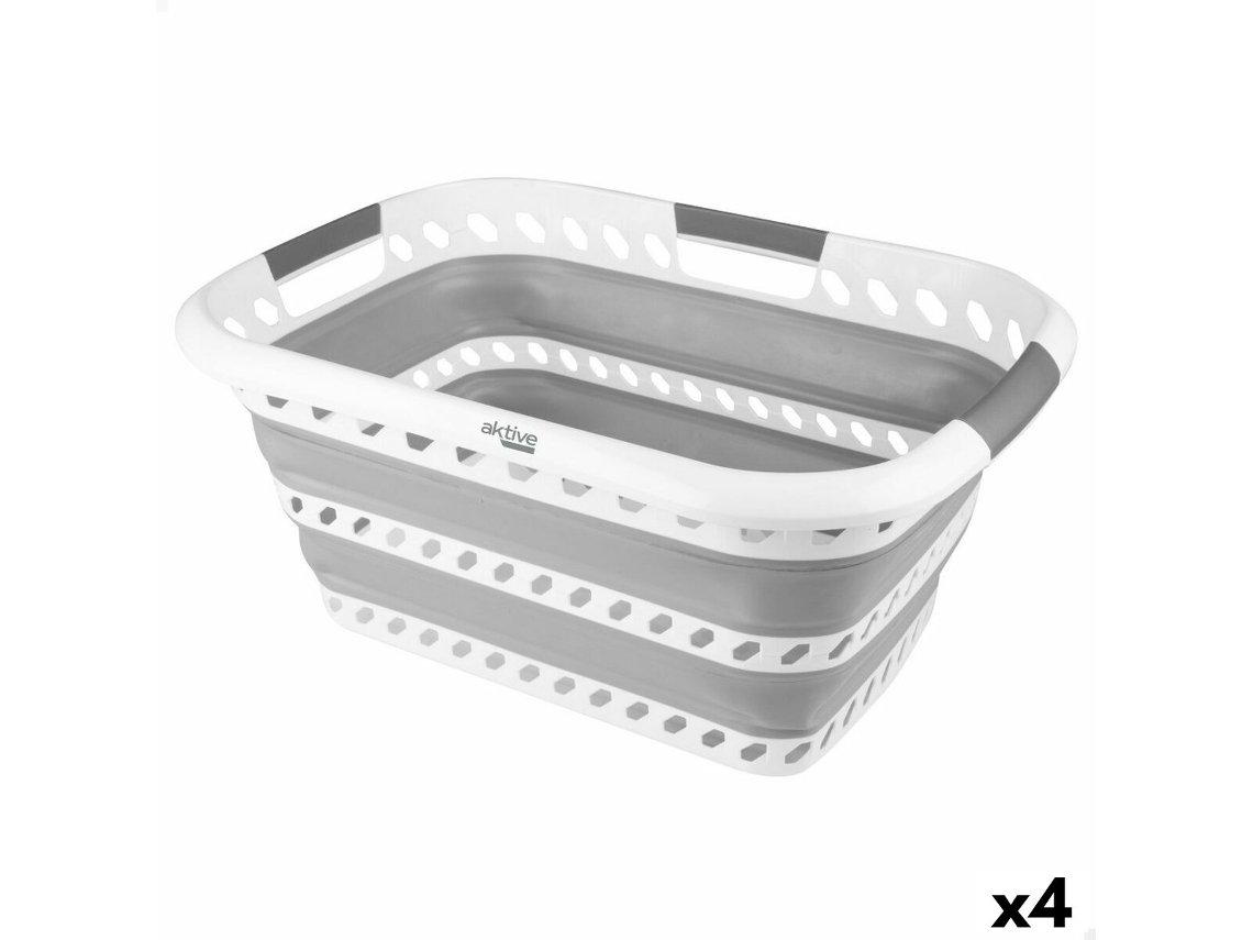 Cabaz AKTIVE TPR 61 x 7,5 x 43 cm (4 Unidades)