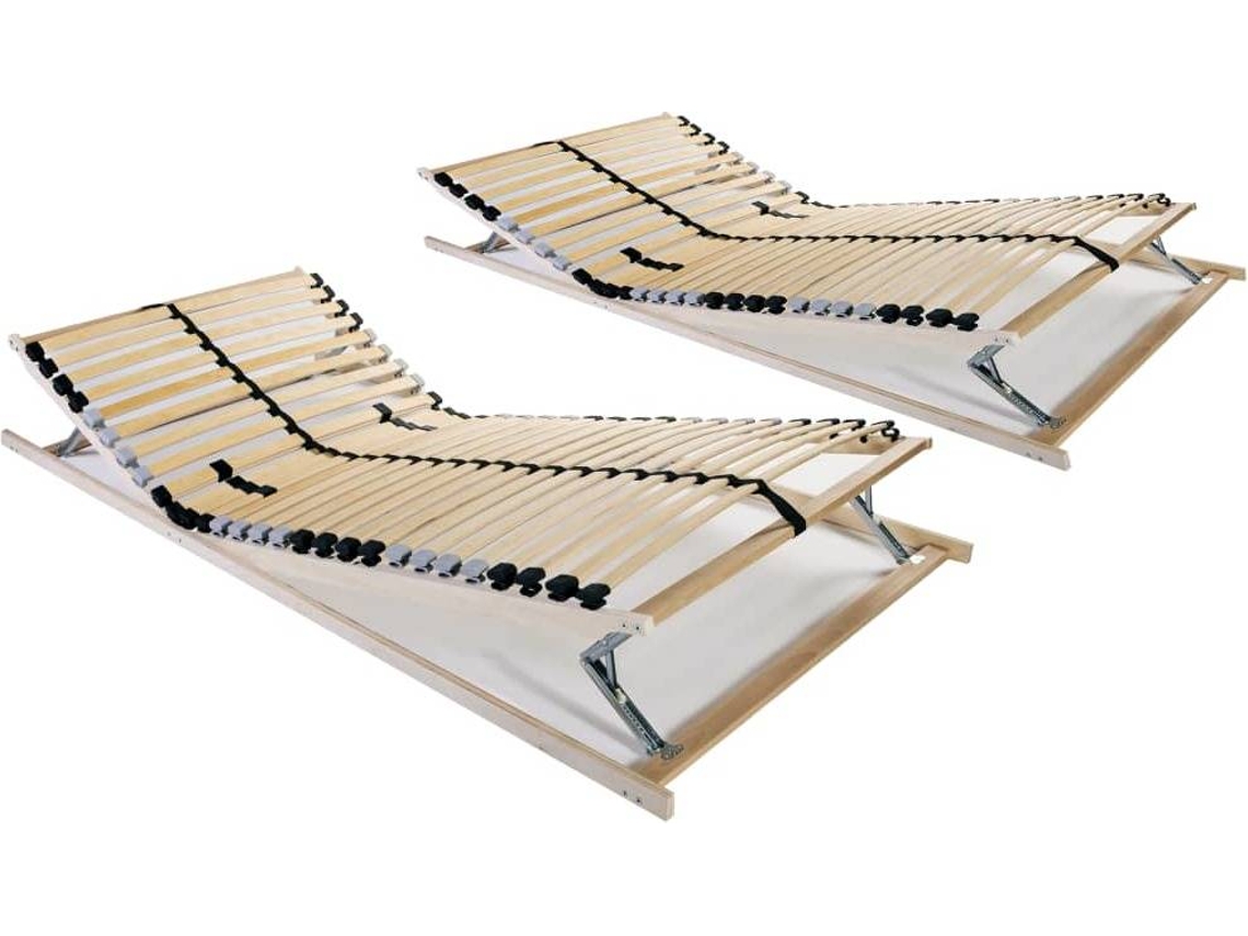 Bed Slatted Base, Bed Slatted Bases Vidaxl Marrom Madeira (70 X 200 Cm)