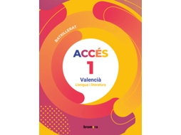 Livro Accés 1R Batxillerat. Valencià Llengua I Literatura de Aavv