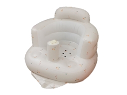 Mali poltrona Inflável para Bebê Soft Shower Sofa Portátil Leakproof Treinamento Criança Cereja