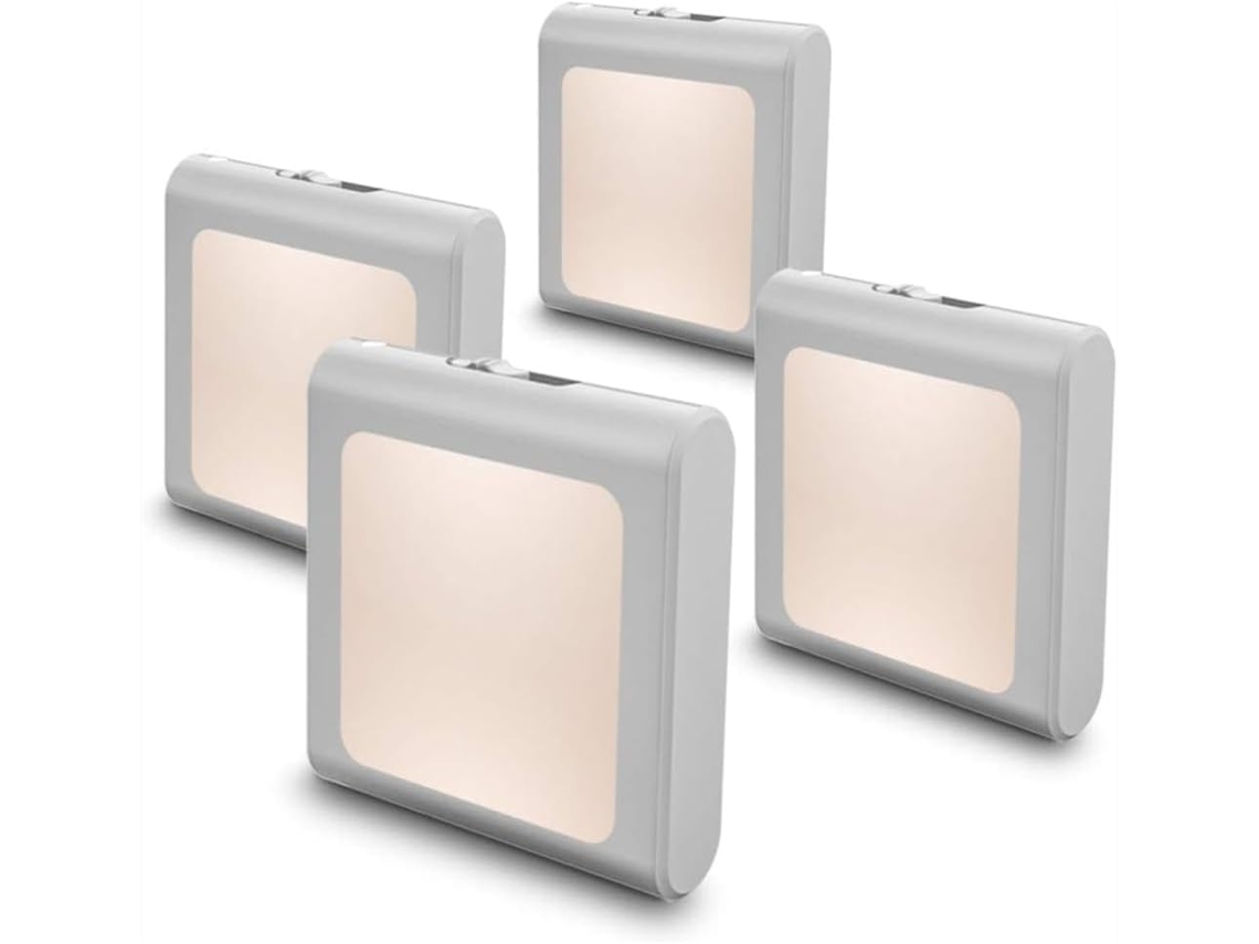 Sensor Automático Crepuscular Luz Noturna Led Regulável Design De