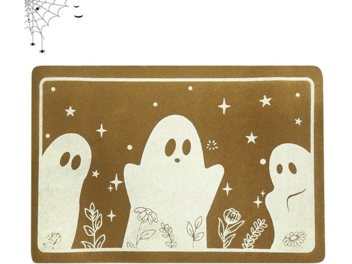Tapete De Halloween - Tapete Decorativo - Anti-escorregadio - Resistente - Efeito Luminoso - 40 X 60 Cm - Para Interior/exterior - Tapete De Piso