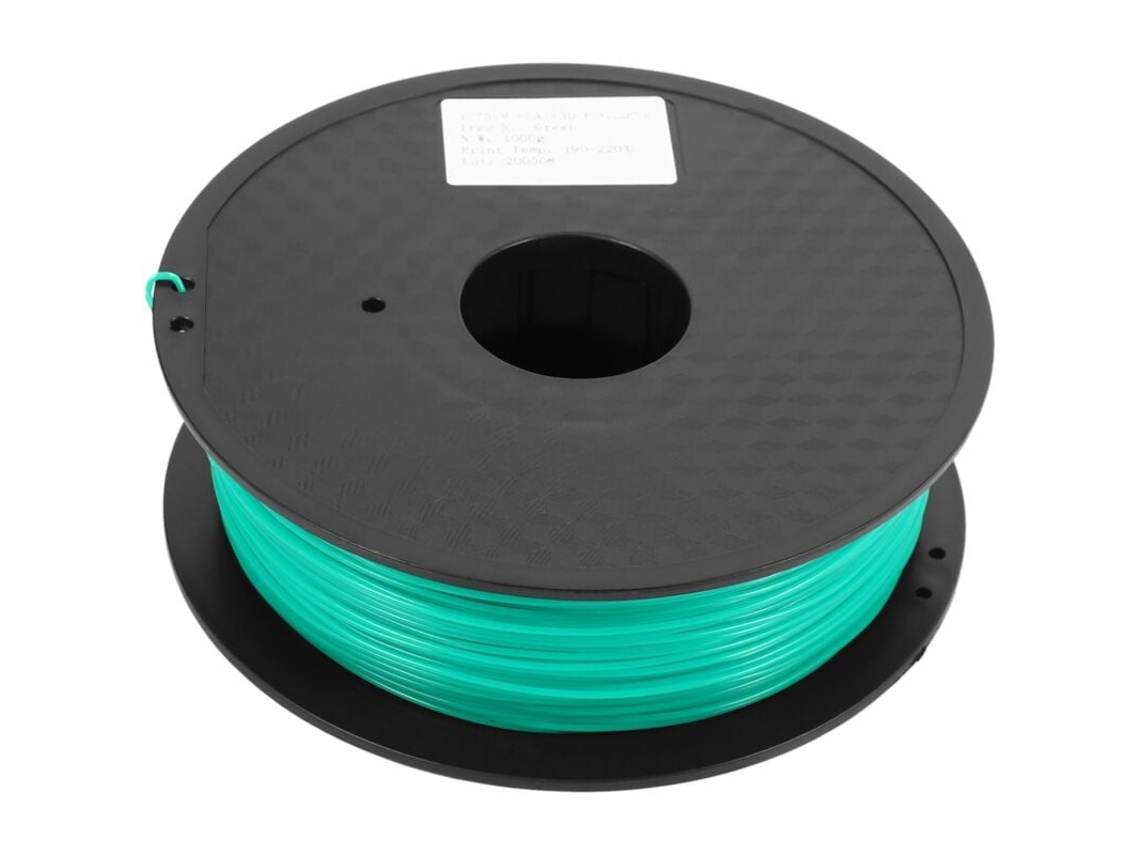 Filamento Para Impressora 3d Pla 1 Kg 1,75 Mm Verde Slowmoose