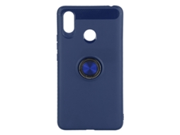 Capa Xiaomi Max3 LAXISCREED Anel Azul Magnética Carro
