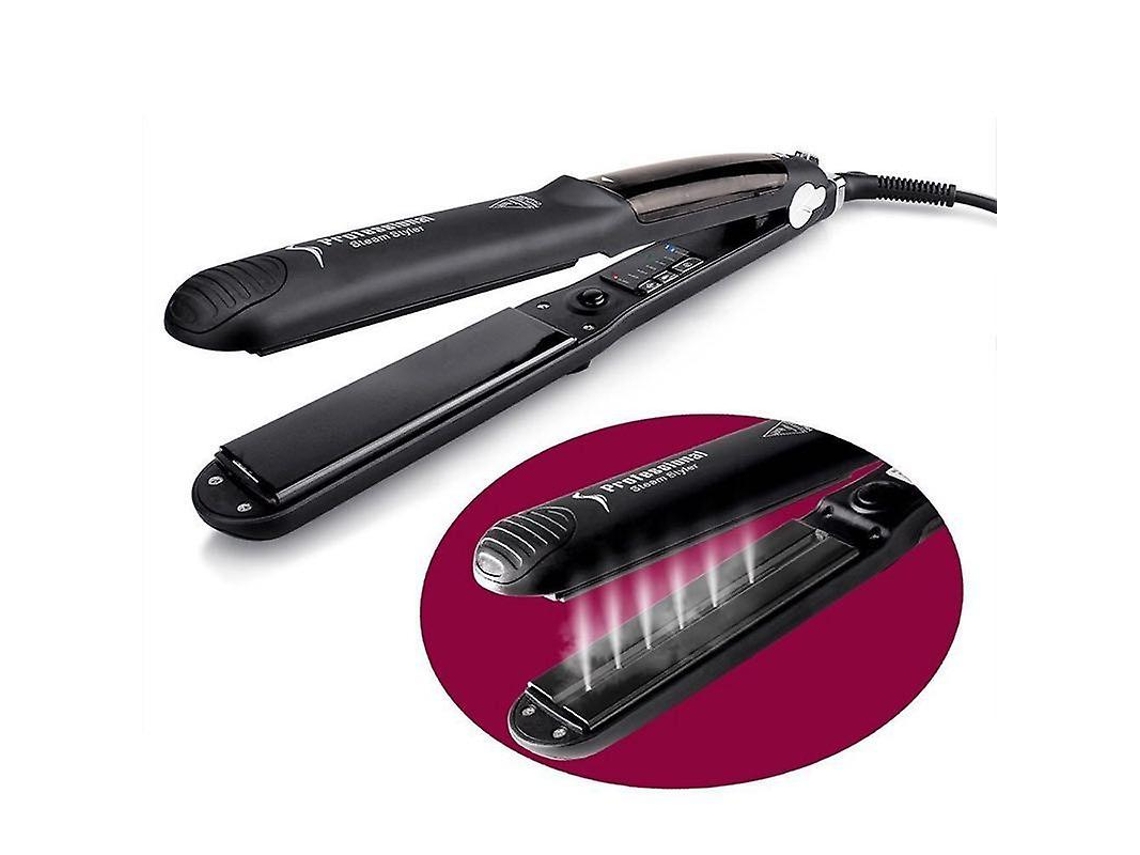 Alisador Vapor Cerâmica Led Dupla Finalidade Cabelo Molhado/seco Yizhood