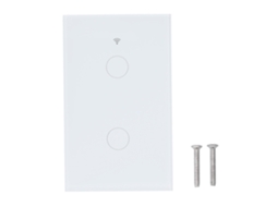 Primerox interruptor Touch 2 gang Zigbee Tuya Controle Remoto Voz Luz Inteligente 100 240v Us