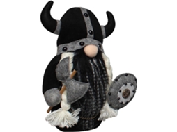 Boneco Anão Genérico Anão Gladiador, Elfo Sem Rosto, Estatueta Artesanal com Acabamento Impecável Decoração de Natal, CHABERLU