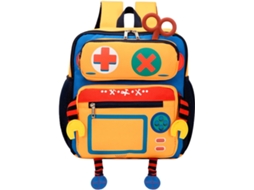 Mochila Infantil Genérica Para Pré-escola, Moderna Com Design Original E Grande Capacidade, Perfeita Escola