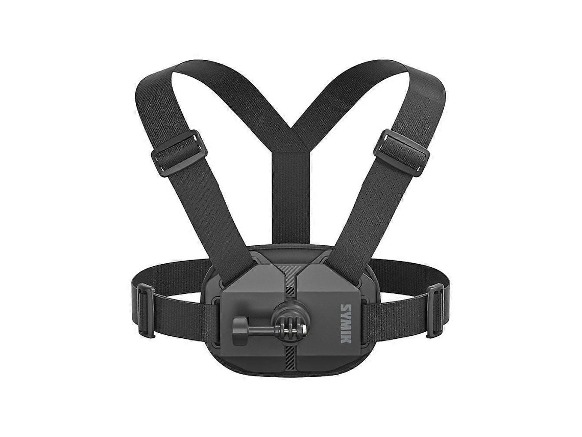 Suporte De Alça Peito Com Liberação Rápida Para Câmera Esportiva Symik-aquaforge