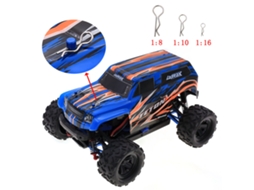 Mali 100pcs Grampos R Clips Universal para Carro de Controle Remoto Hsp Acessórios 02053 86090 85734