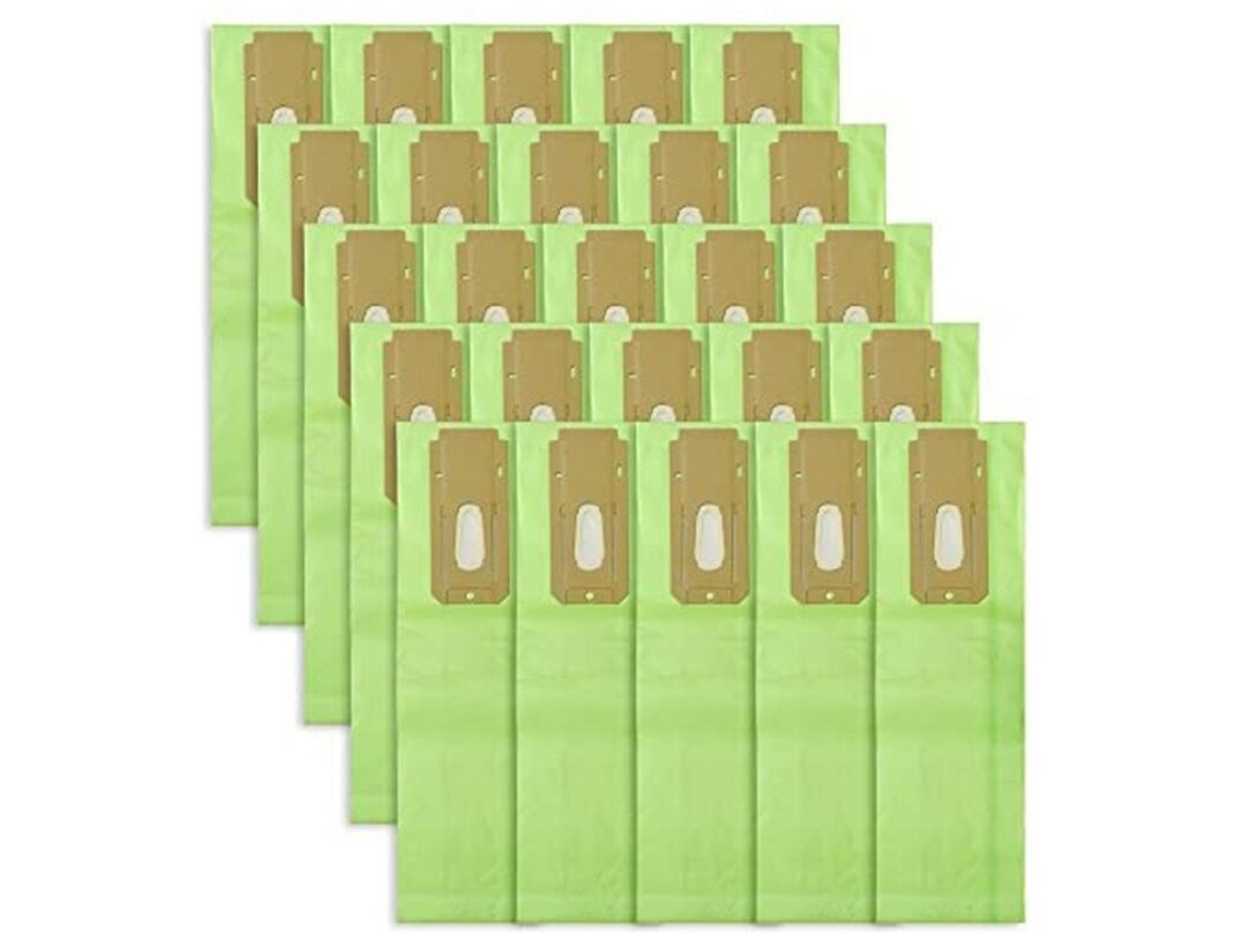 Lurelia Pack 25 Sacos De Pó Para Aspirador, Papel, Substituição Prática
