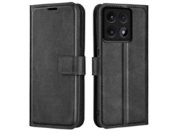 Compre Capa De Celular Xiaomi 14t Com Suporte, Anti-riscos, Textura De Couro De Bezerro, Preta