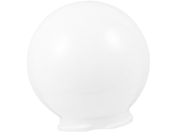 Globo de Fácil Instalação para Luminária Externa, Acrílico Branco, Estrutura Robusta para Jardim. SFUSHOS