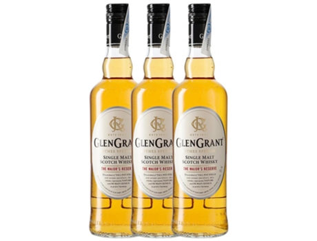 Whisky GLEN GRANT Single Malt Glen Grant (0.7 L - 3 unidades)