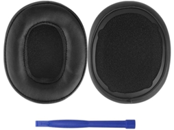 Almofada para Auscultadores SKULLCANDY CRUSHER 3.0 WIRELESS HESH3 de Orelhas de Espuma Macia PRETO XIAOMOYU