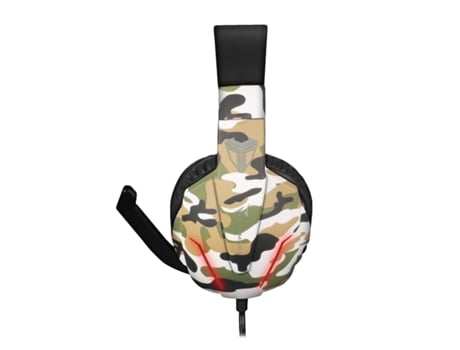 Auriculares Alámbrico Diadema TECHMADE Verde