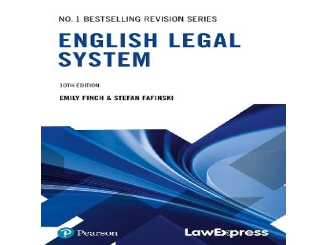 Livro Law Express English Legal System de Emily Finch (Inglês)