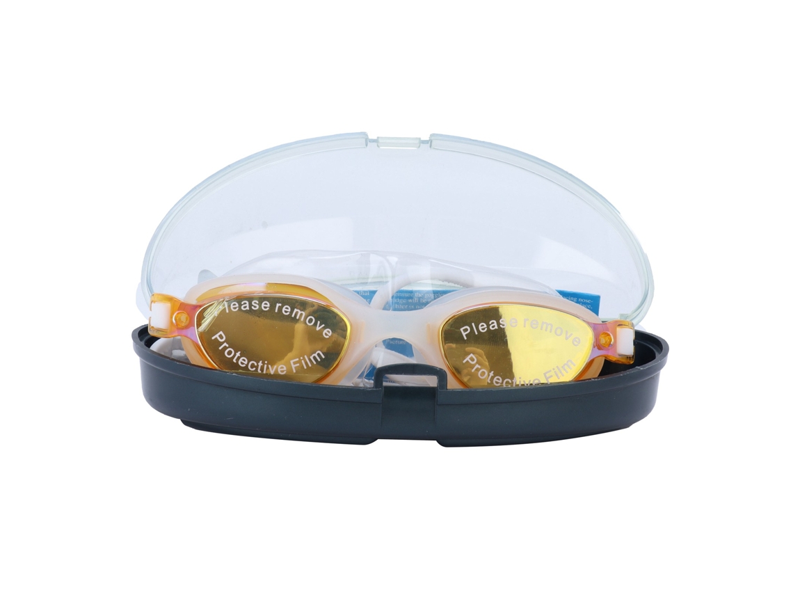 Óculos de Natação Primerox Anti-neblina, UV, Vedação de Silicone, Estojo