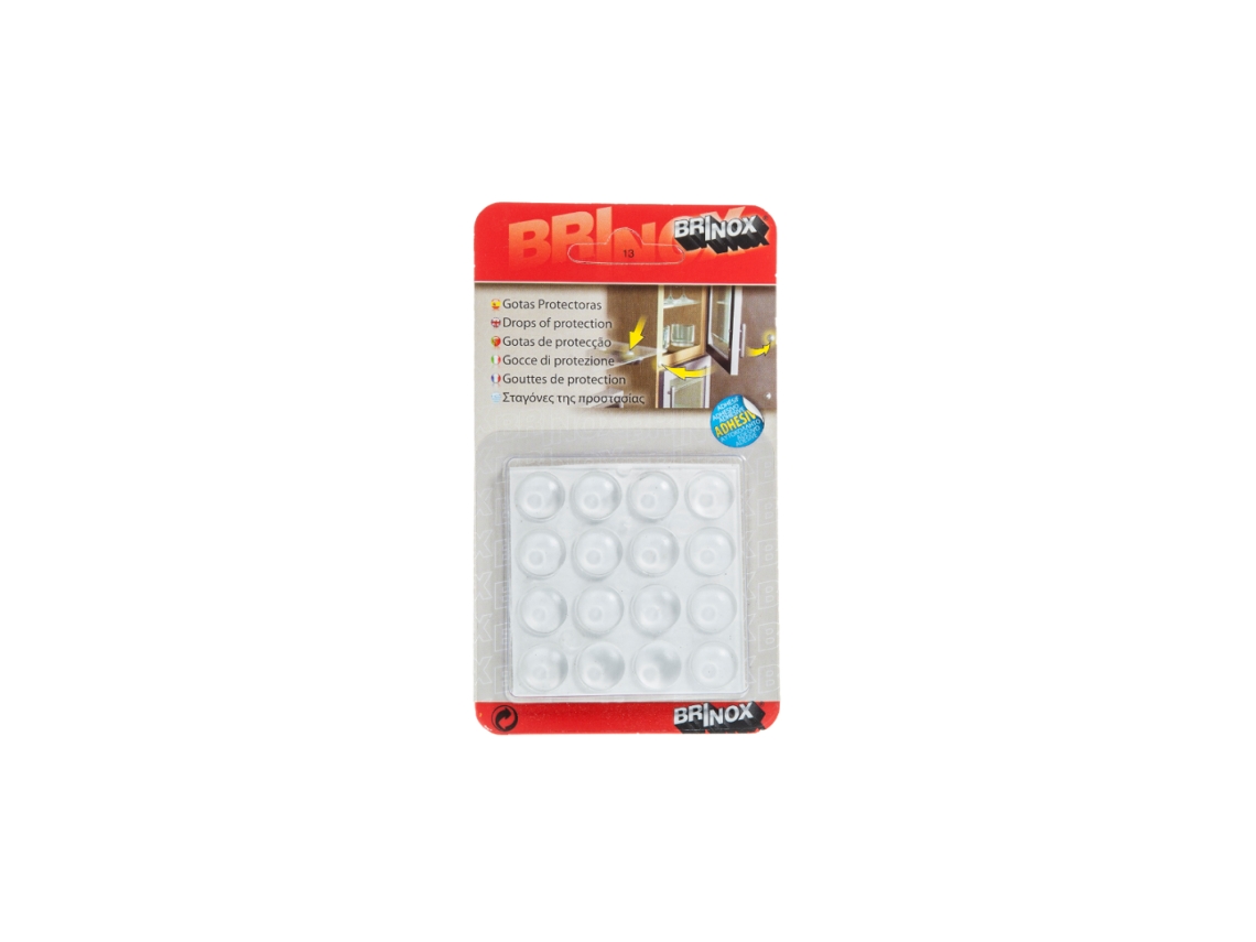 Gotas de Protecção Ades. Brinox - 12x2,5mm - Transparente