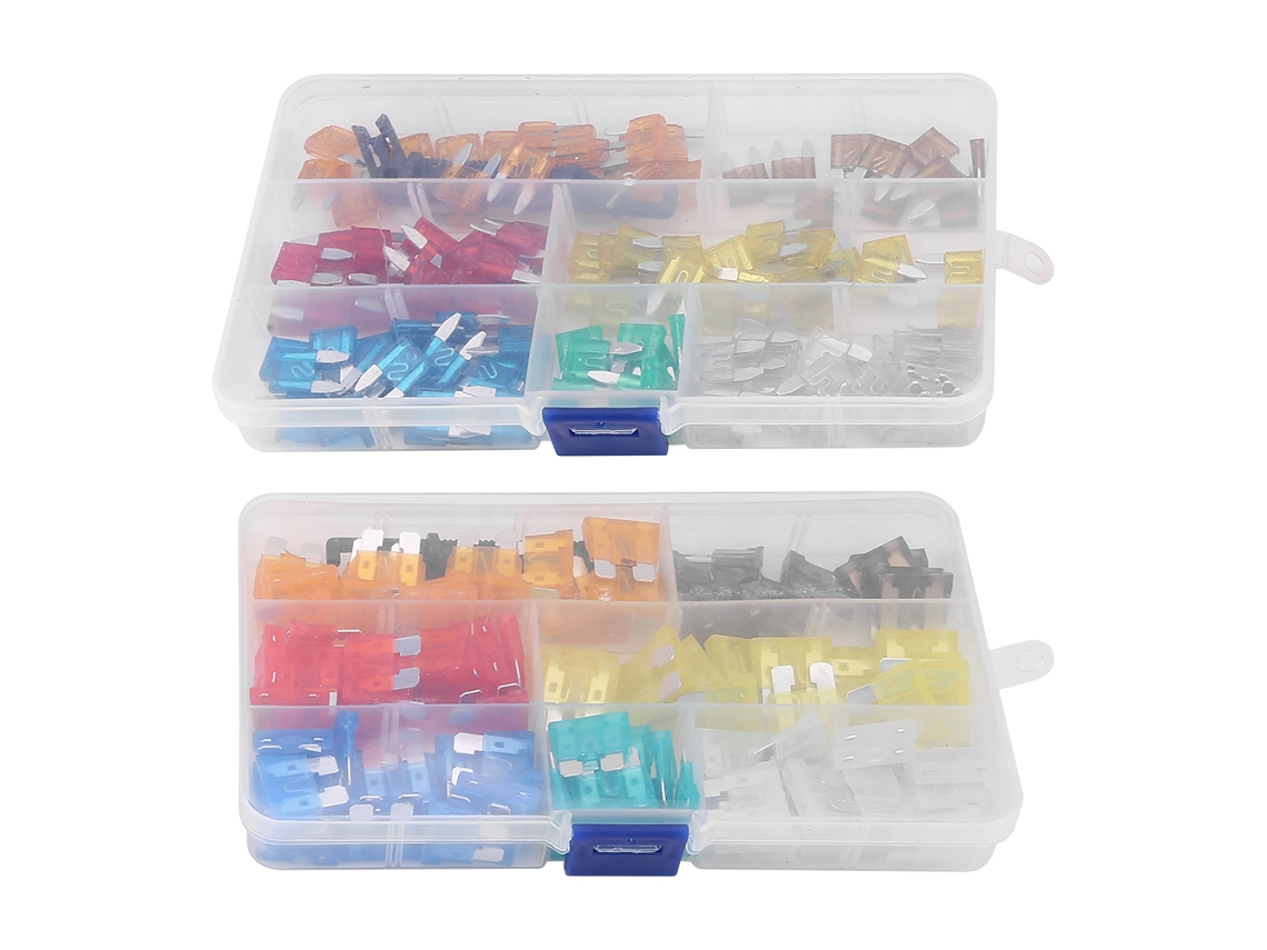 Conjunto De Fusíveis Universal Laxiscreed Para Carros, Barcos E Caminhões, 242 Peças De Alta Capacidade