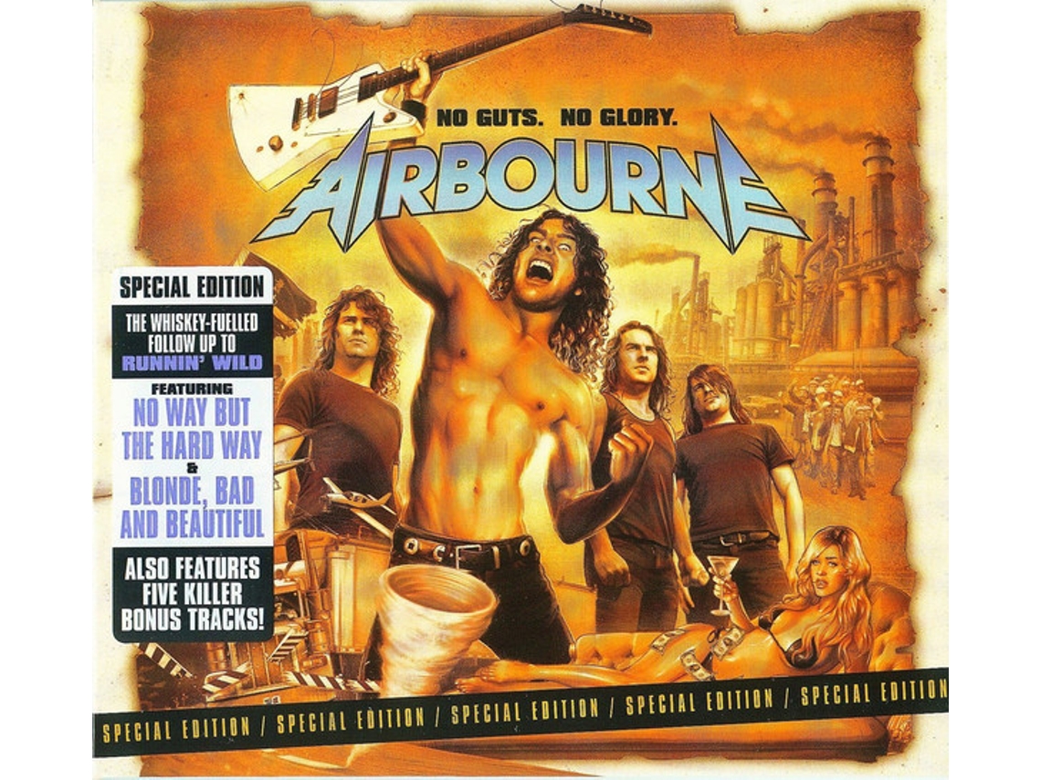CD Airbourne - No Guts. No Glory.