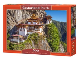 Castorland View Of Paro Taktsang Bhutan 500 Pcs Puzzle 500 Peças