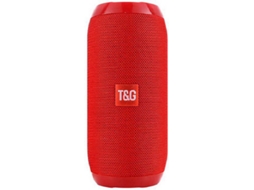 Coluna Bluetooth RITTEREC TG117 (Vermelho - 10 W - Alcance: até 10 m)