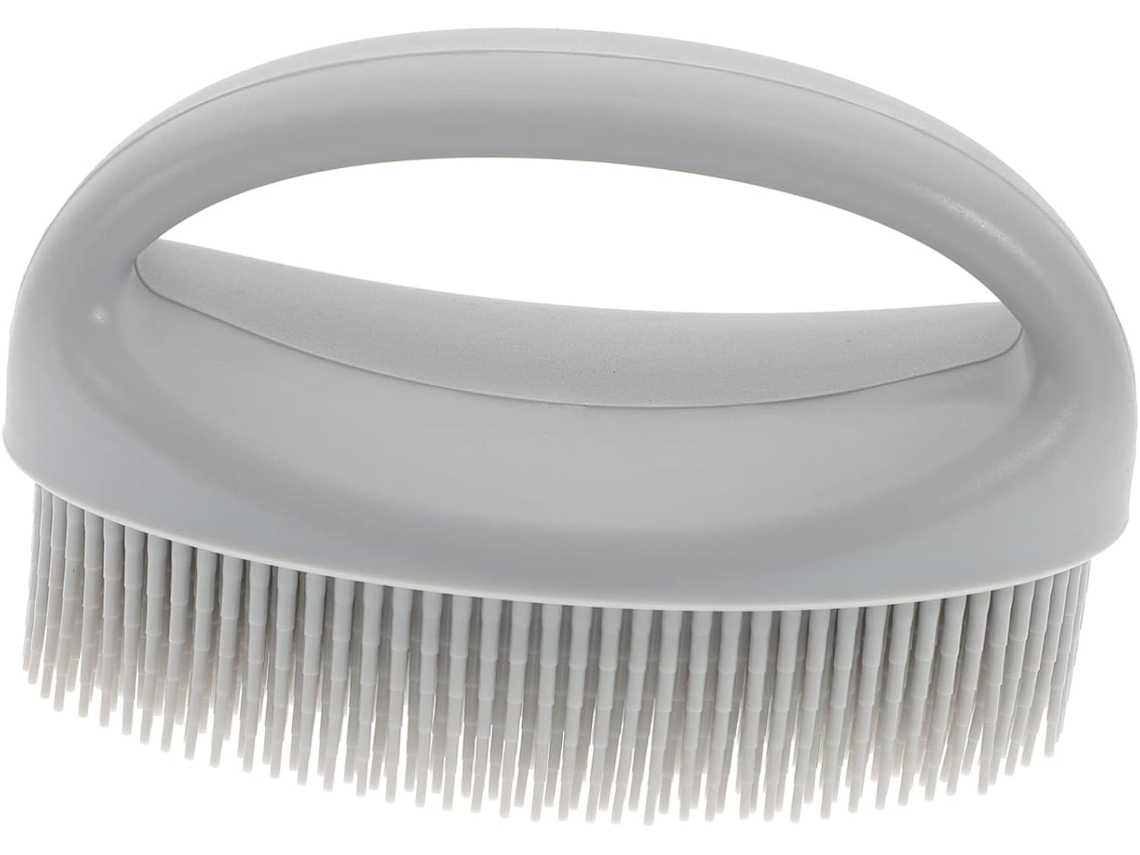 Escova De Banho Silicone Macia E Esfoliante Lifkome, Escova De Mão Para O Corpo E Acessório Unissex, Limpeza Completa Da