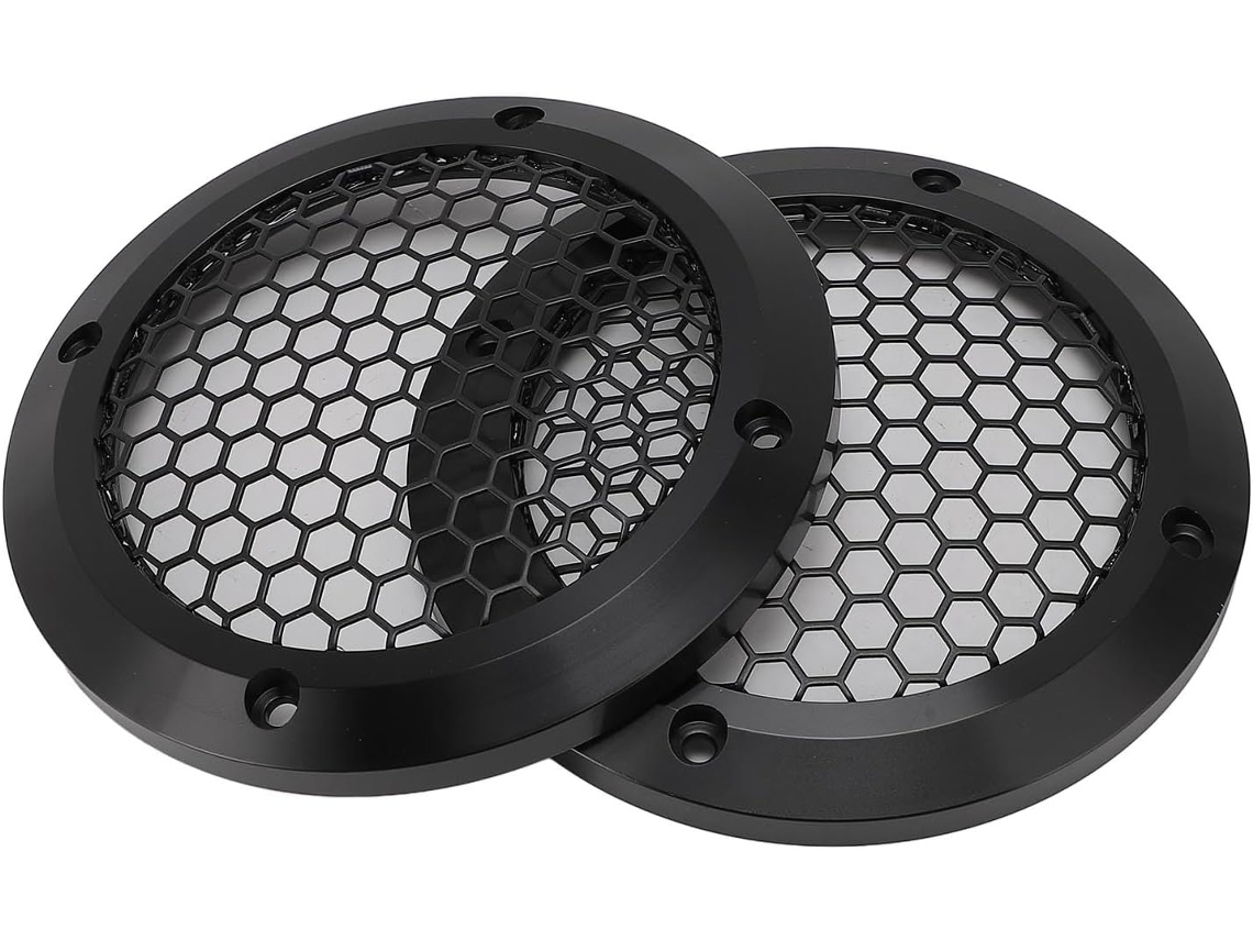 Protetores De Grade Para Alto Falantes De 6,5, 2 Peças, Protetor De Subwoofer Para Alto Falantes De Gokoco