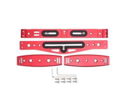Metal Handheld Mobile Phone Bracket Recording Live Cage Stand Universal For Mic Fill Lightred LAXISCREED