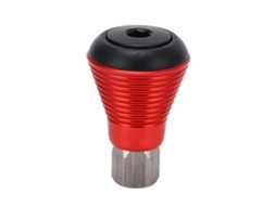 Parafuso de Sela Mali em Cogumelo para Bicicleta Polo Vermelho com Acabamento Espelhado