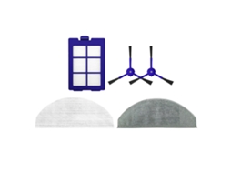 5 Peças para Aspirador de Pó Eufy X8 Escova Lateral Lavável Pano Filtro