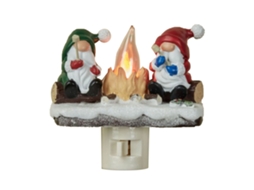Luz Noturna de Natal com Efeito Fogueira LAXISCREED
