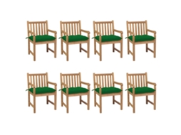 Garden Chair, Garden Chairs Vidaxl Verde Madeira (n/a)