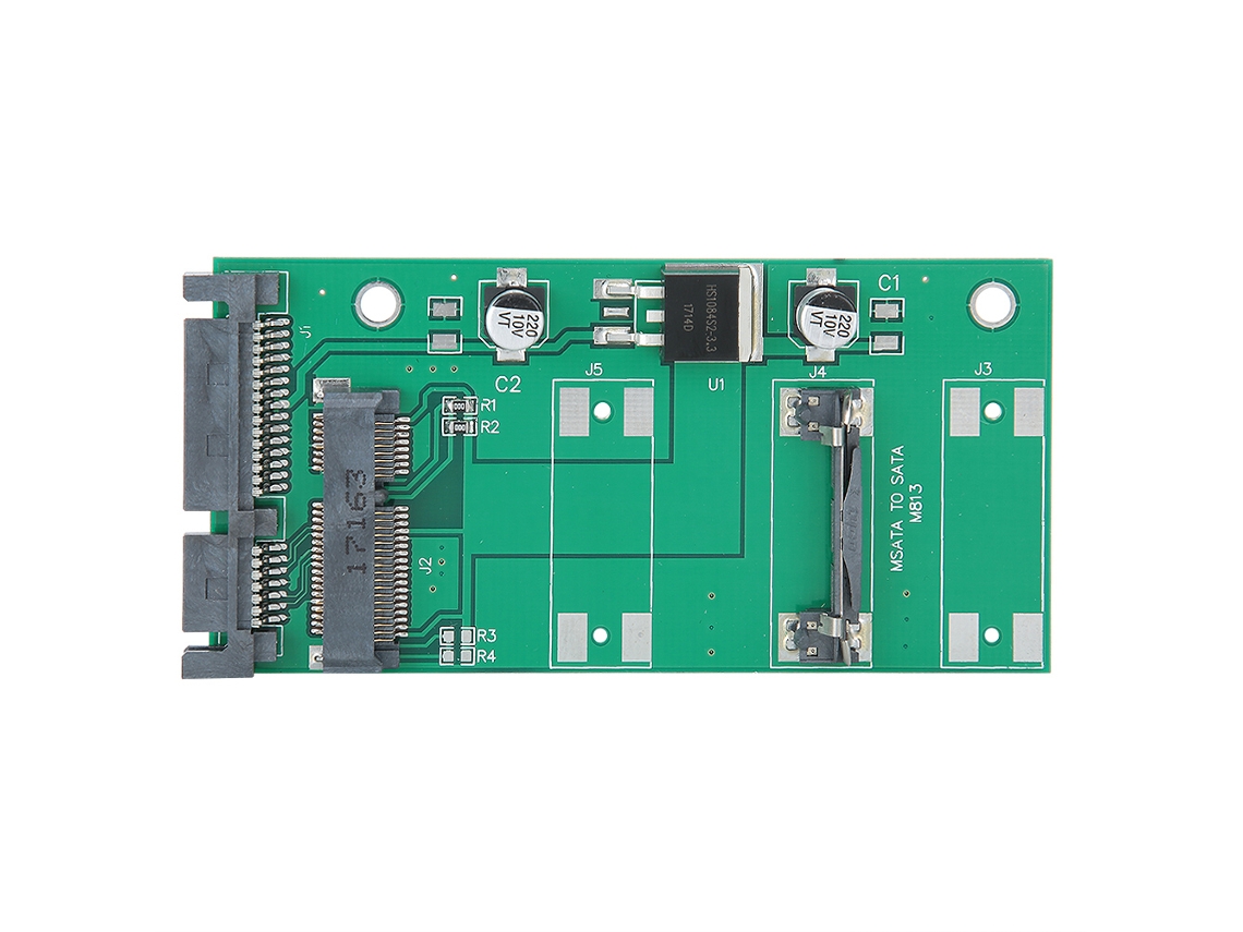 Adaptador De Disco Rígido Sólido Msata Para Sata (transmissão De Alta Velocidade, Compatível Com Windows/mac)