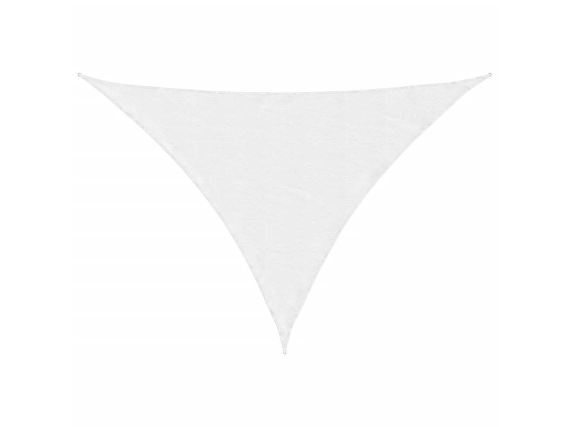Conjunto 1 Para-sol Estilo Vela Vidaxl Branco Tecido (300 X 400 X 500 Cm)