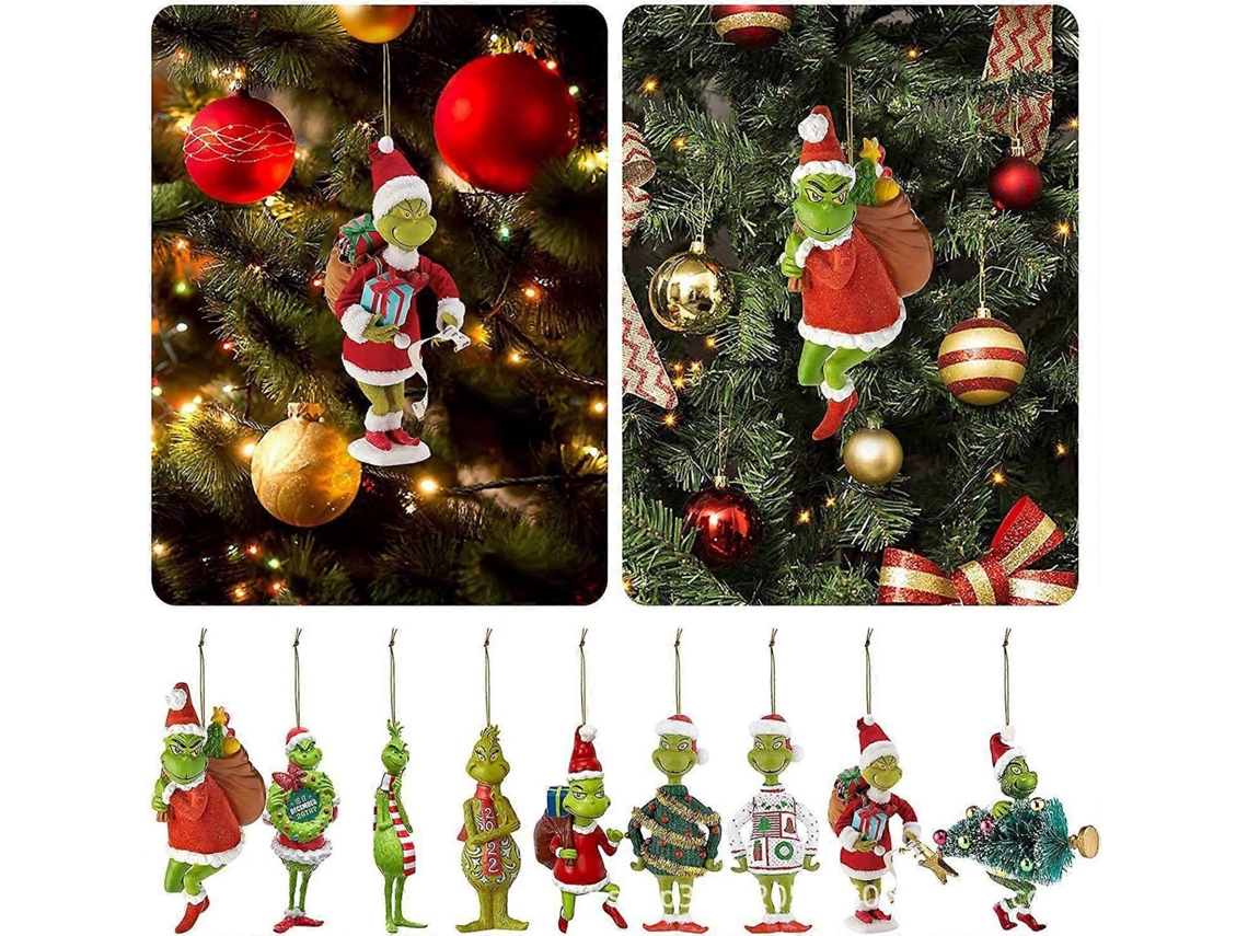 18 Enfeites De Natal Do Grinch Olysi Shop