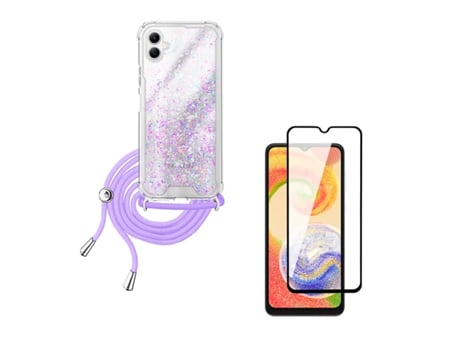 Capa Shinnyhands Free Strongglass para Samsung Galaxy A16 5G CAPASMART Roxo
